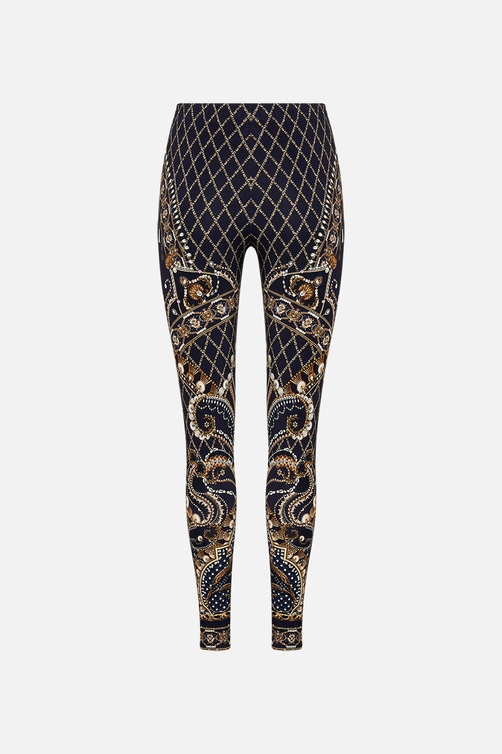 CAMILLA Gold/Black Leggings in Dance with the Duke