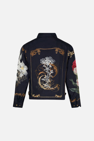 Hotel Franks by CAMILLA mens zip through jacket in Magic In The Manuscripts print