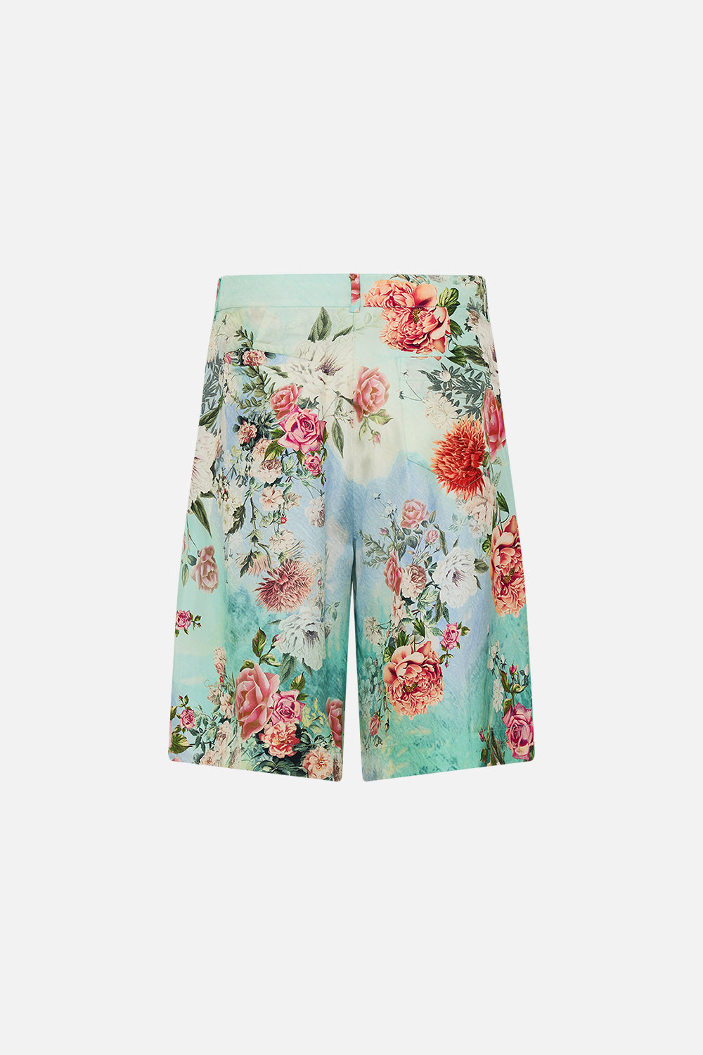The CAMILLA V NECK HARDWARE DRESS WITH NECK TIE ERA OF EMPIRES in our  print.