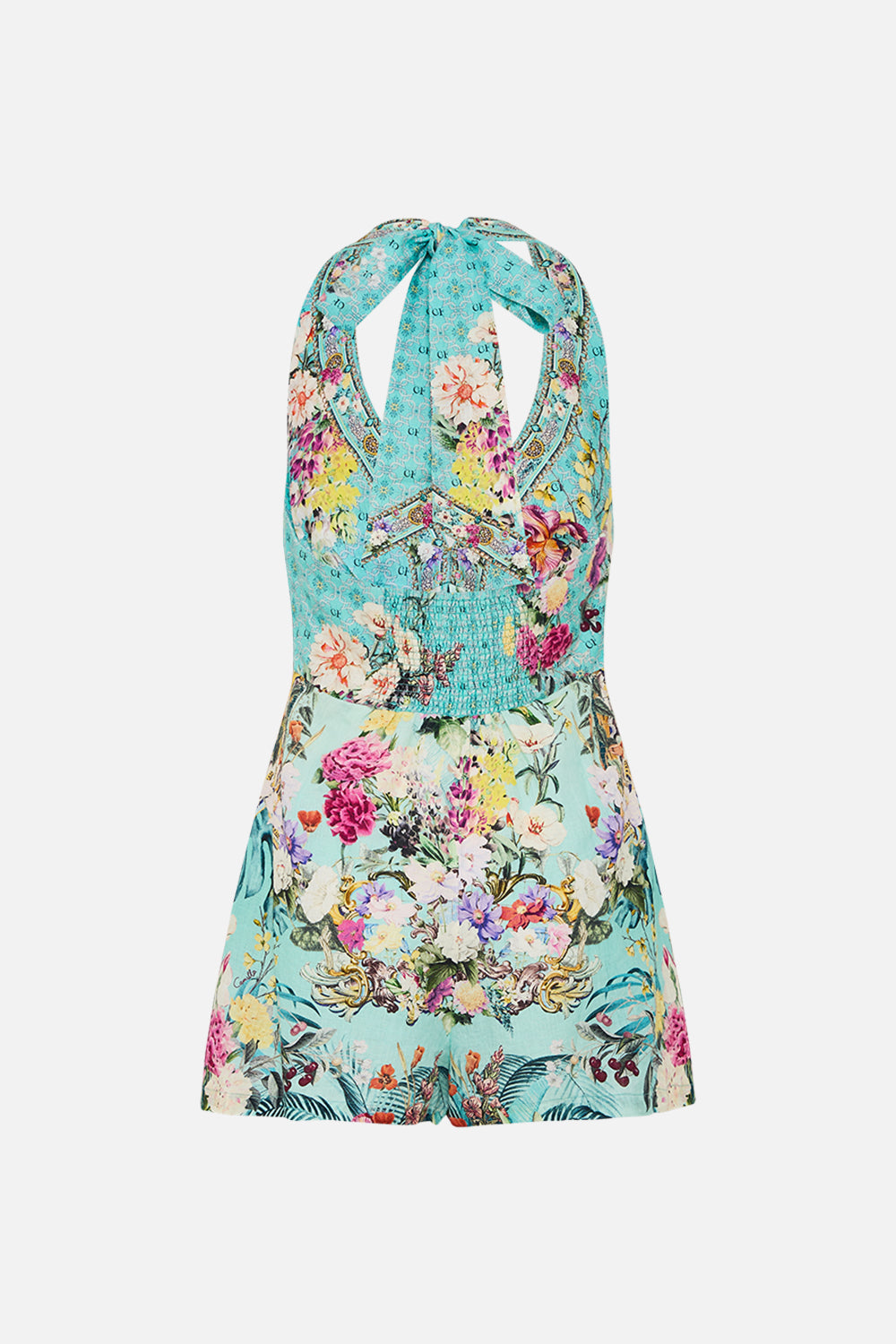 The CAMILLA JERSEY TURTLENECK THE IMPERIAL GATE in our  print.
