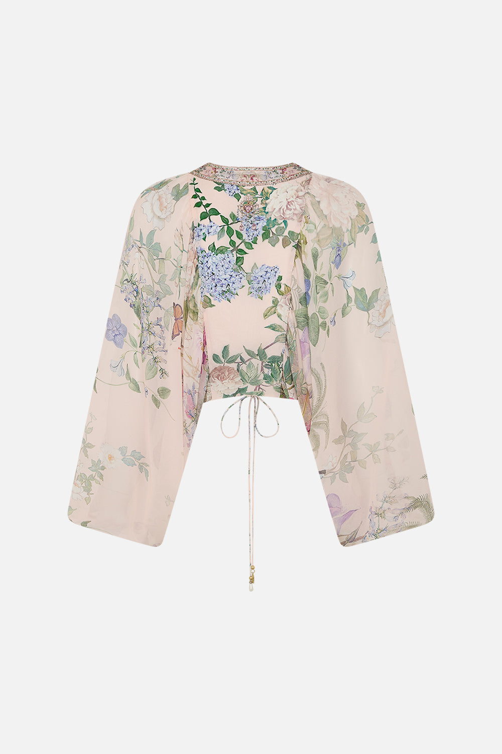 LACE UP FRONT BLOUSON SLEEVE BLOUSE PALACIO PLAYGROUND