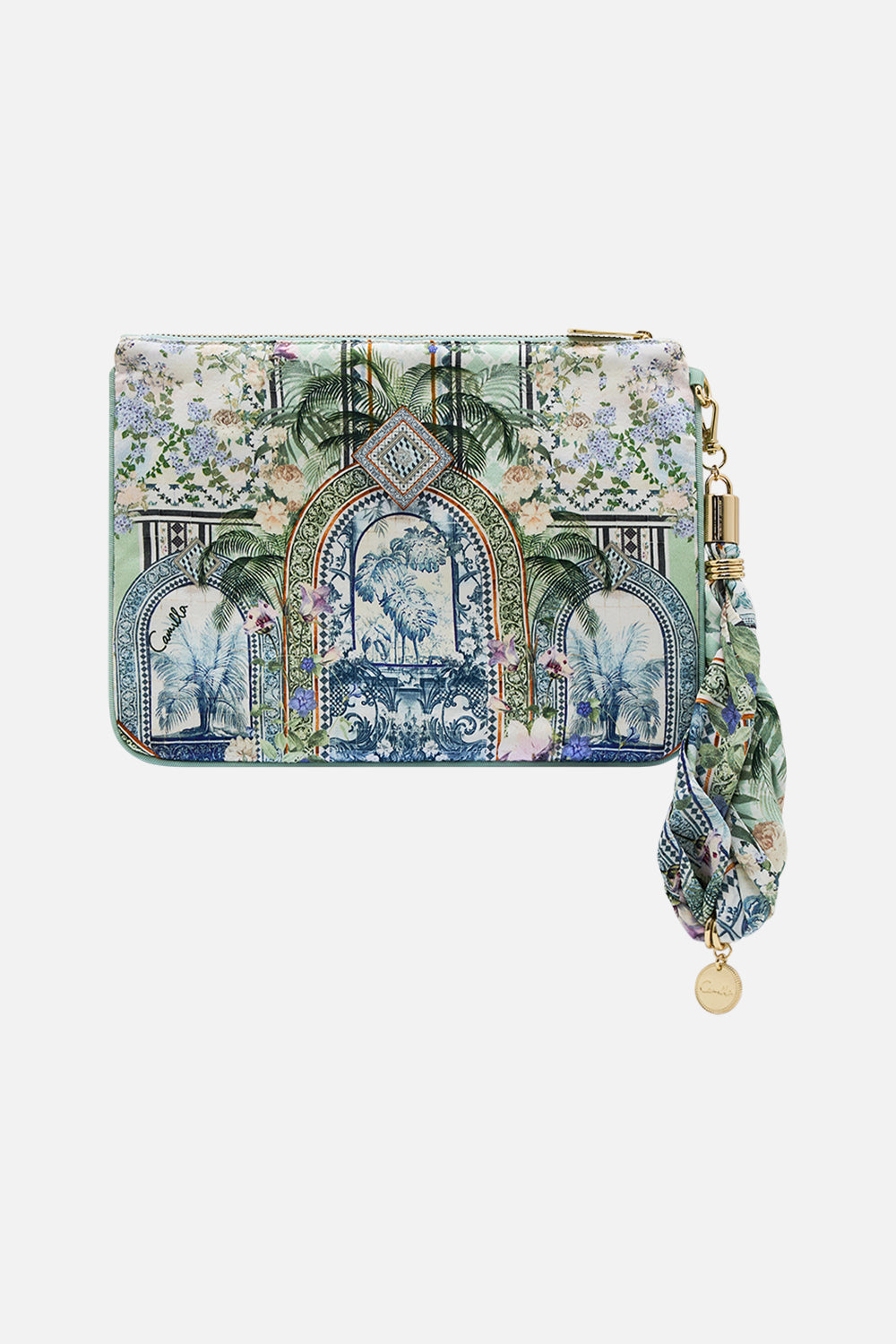 SCARF CLUTCH JARDIM PARTY