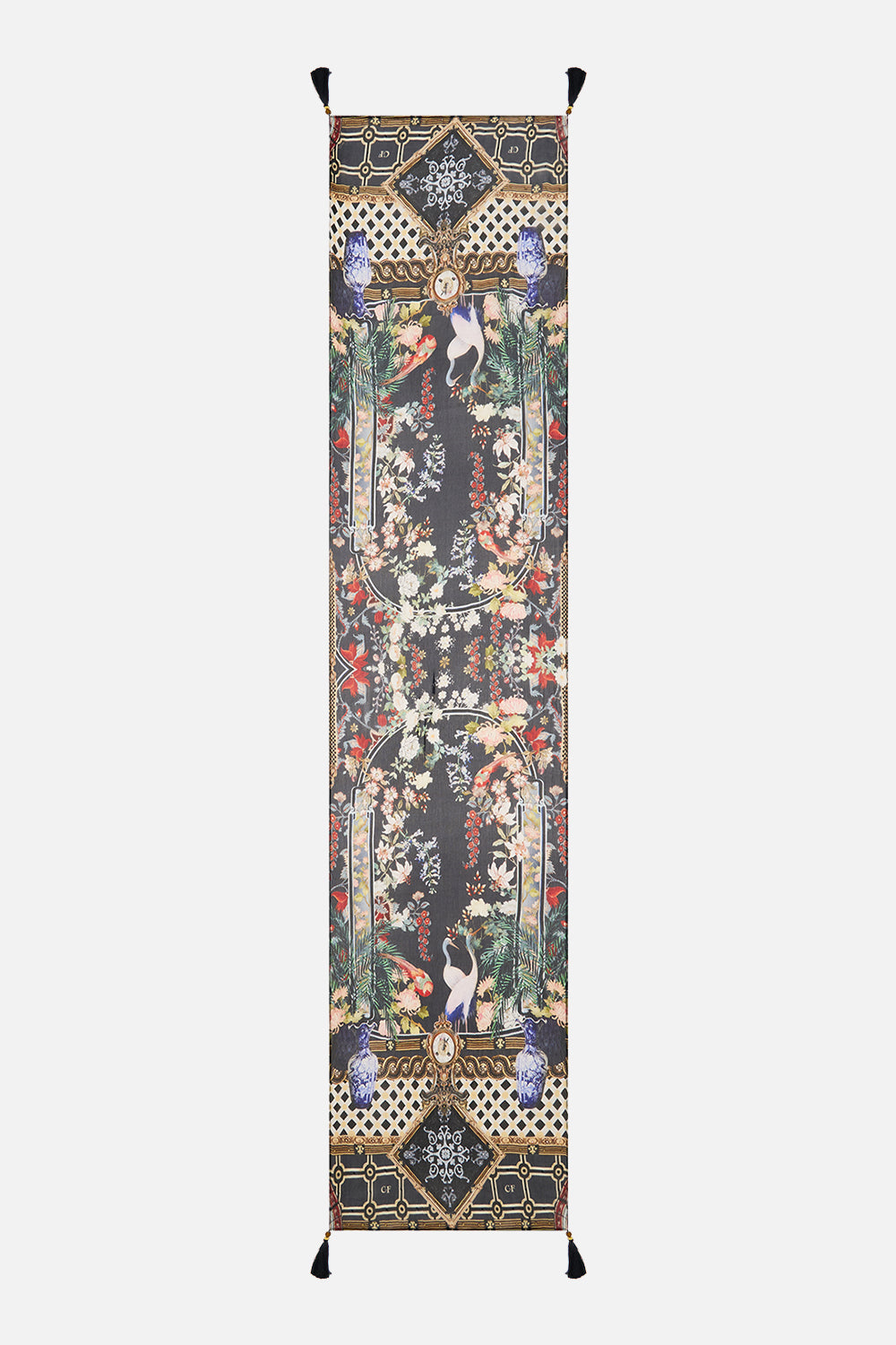 The CAMILLA LONG SARONG THRONE GAMES in our  print.