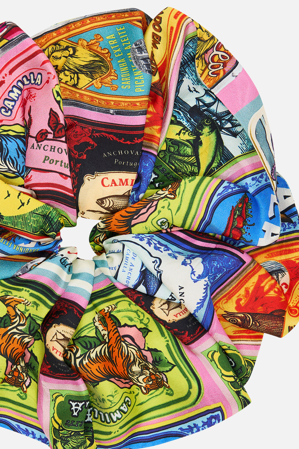 OVERSIZED SCRUNCHIE SALTY SPLENDOUR