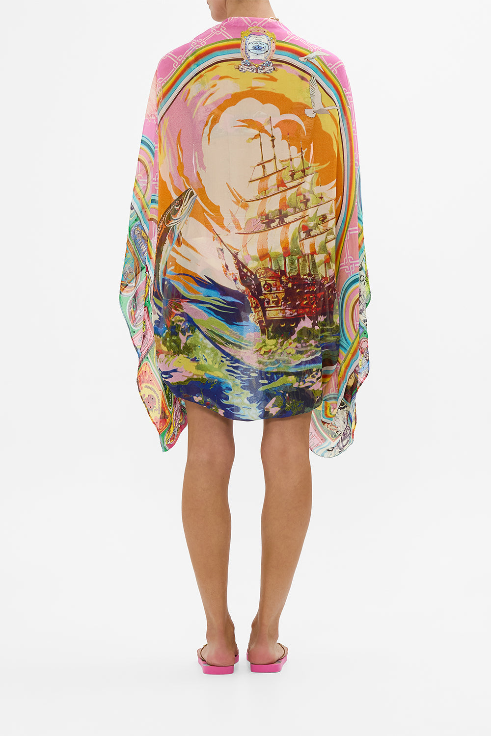 SILK SHRUG SALTY SPLENDOUR