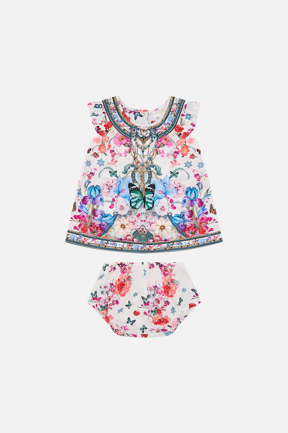 BABIES TOP AND BLOOMER SET MONSERRATE MAGIC