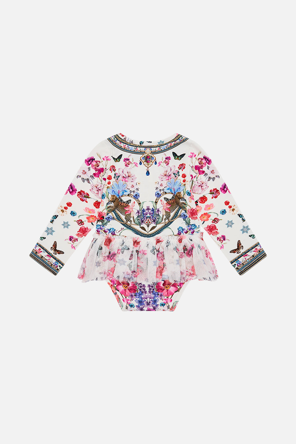 The CAMILLA T SHAPE LONG KAFTAN READY FOR MY WELCOME DRINK in our  print.