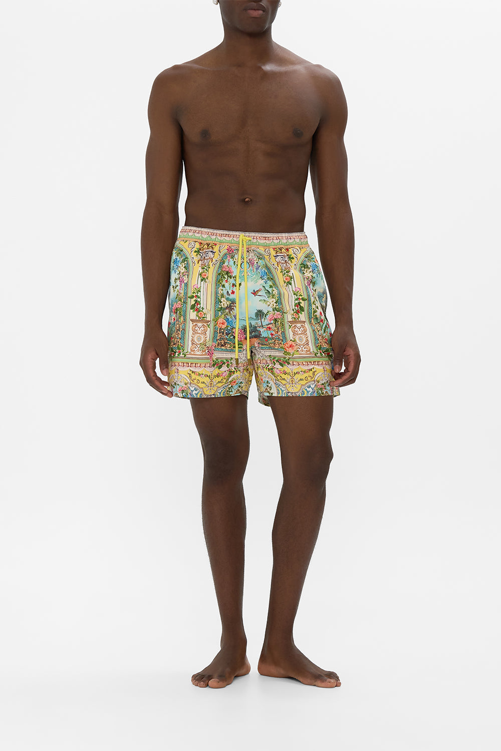 MID LENGTH BOARDSHORT WITH ELASTIC WAIST TALES OF TOPKAPI PALACE