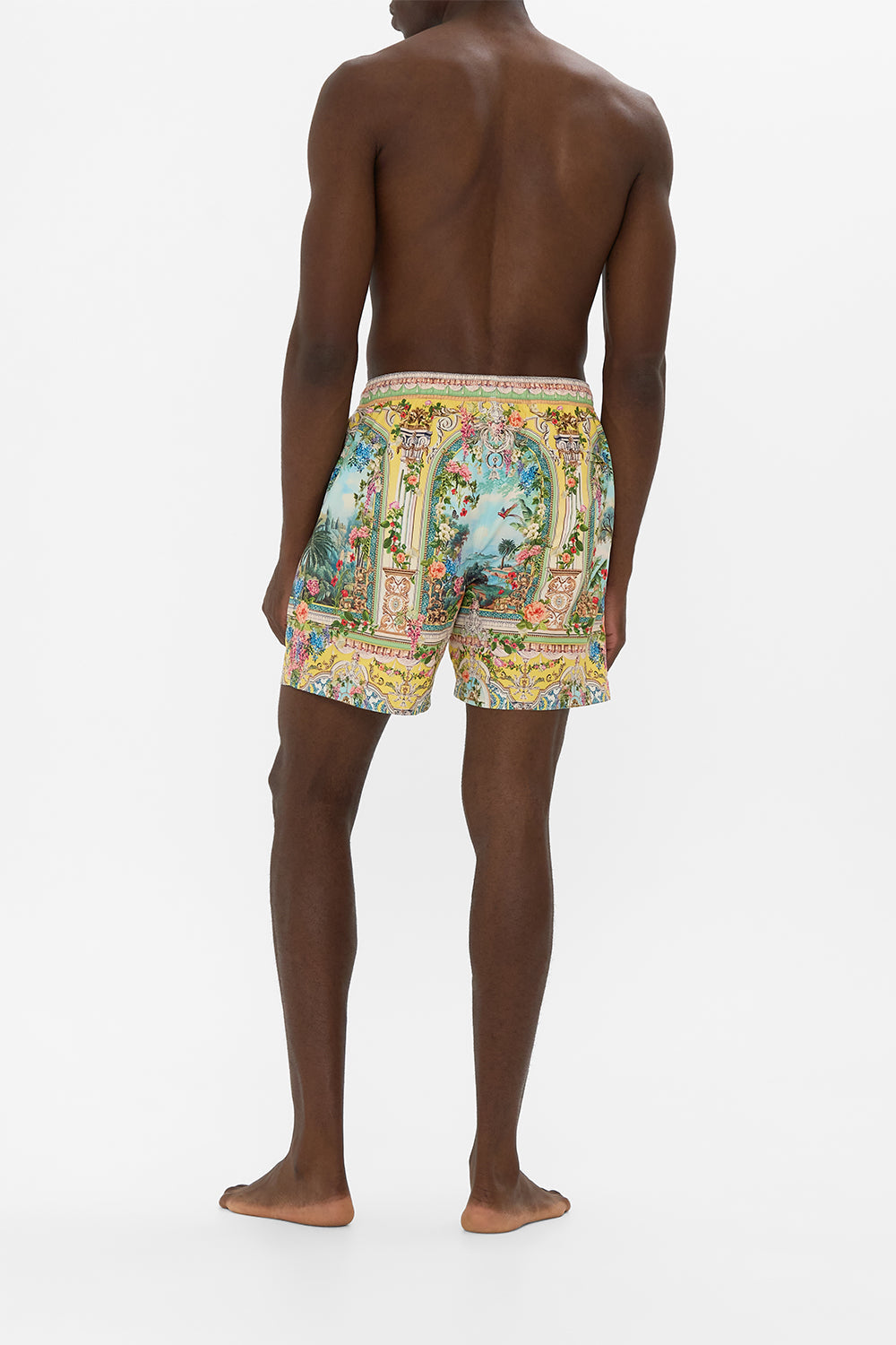 MID LENGTH BOARDSHORT WITH ELASTIC WAIST TALES OF TOPKAPI PALACE