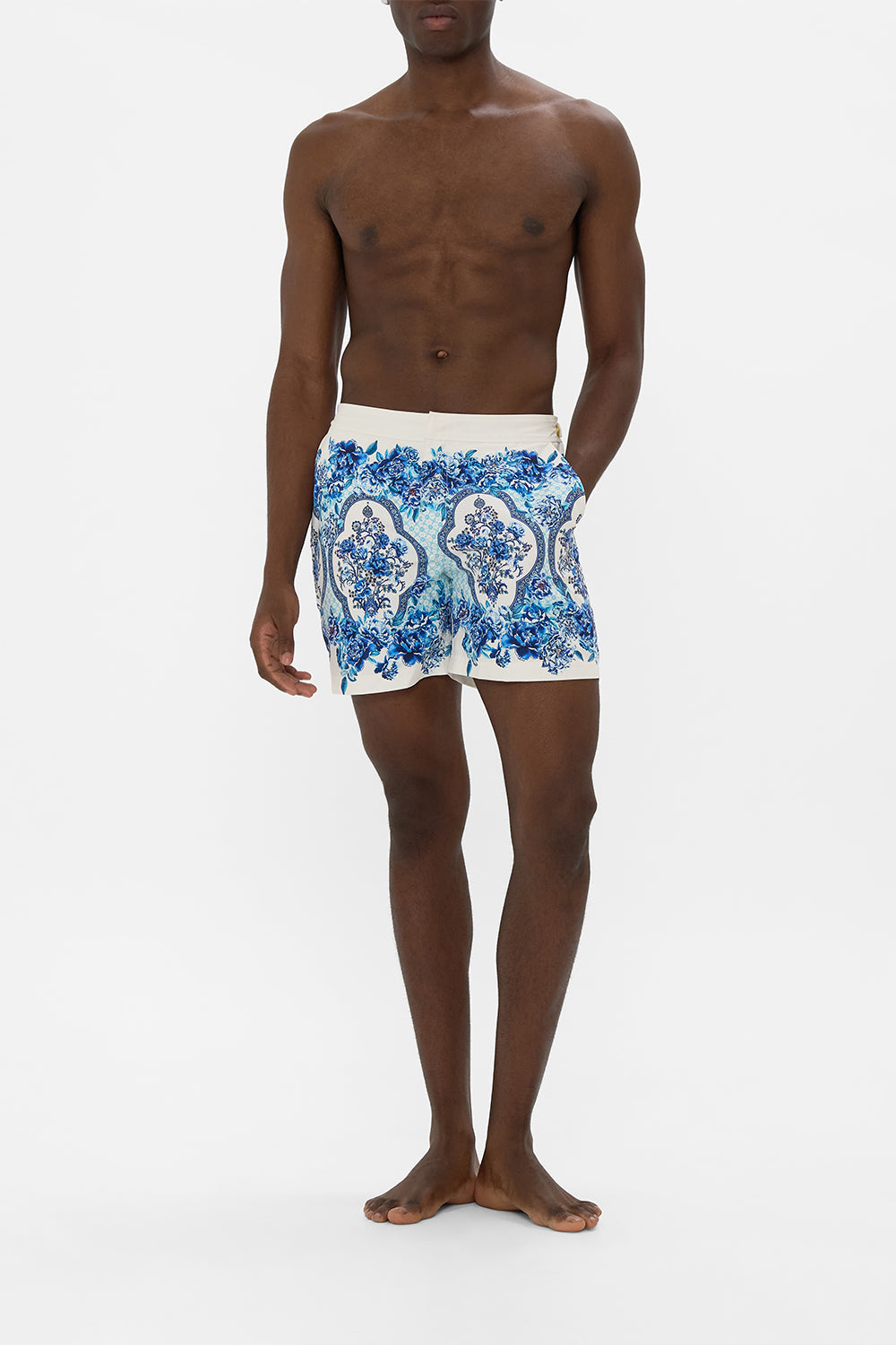 The CAMILLA RELAXED SHORT DRESS WITH DROPPED WAIST ISTANBUL ANIMALIA in our  print.