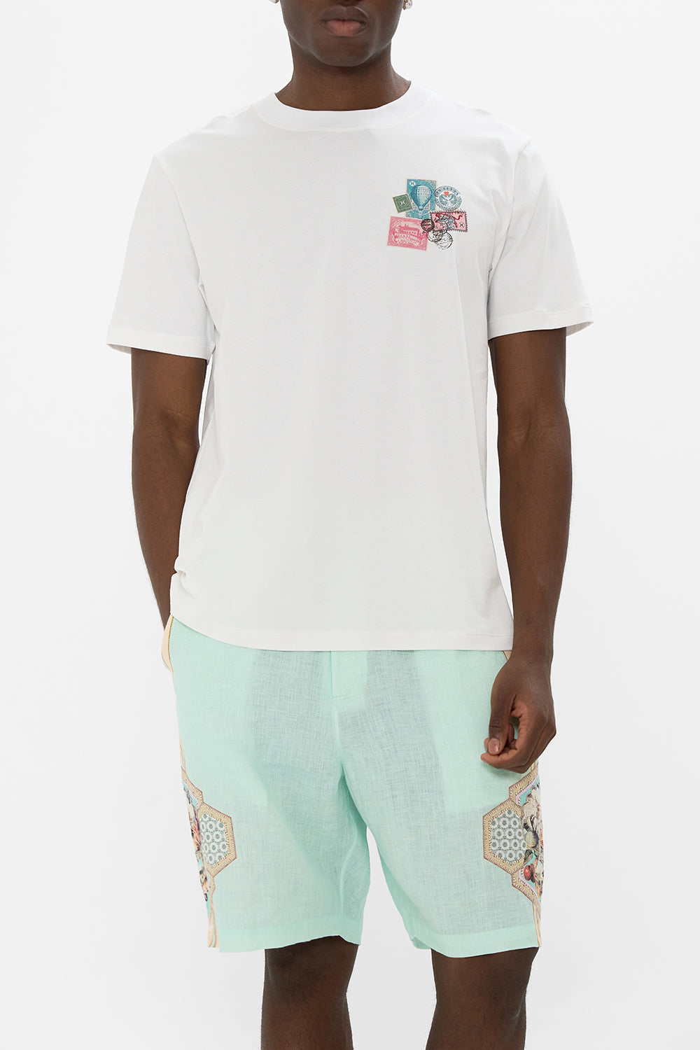 RELAXED HEAVYWEIGHT CREW NECK TEE WITH LOVE FROM TÜRKIYE