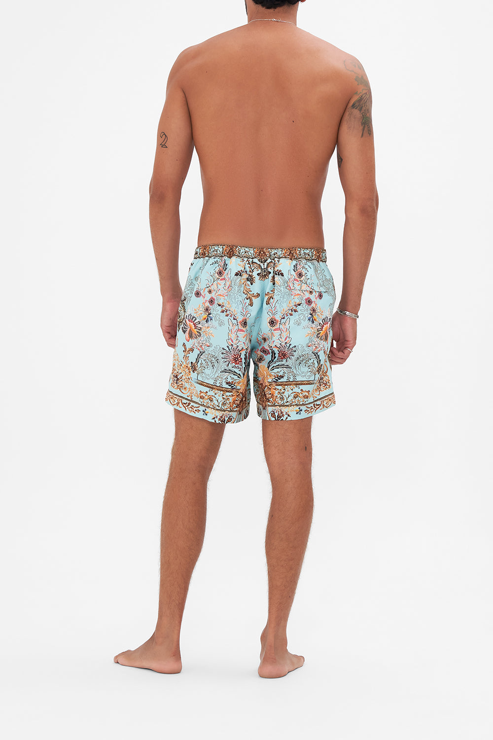 TAILORED SWIM SHORT ADIEU YESTERDAY