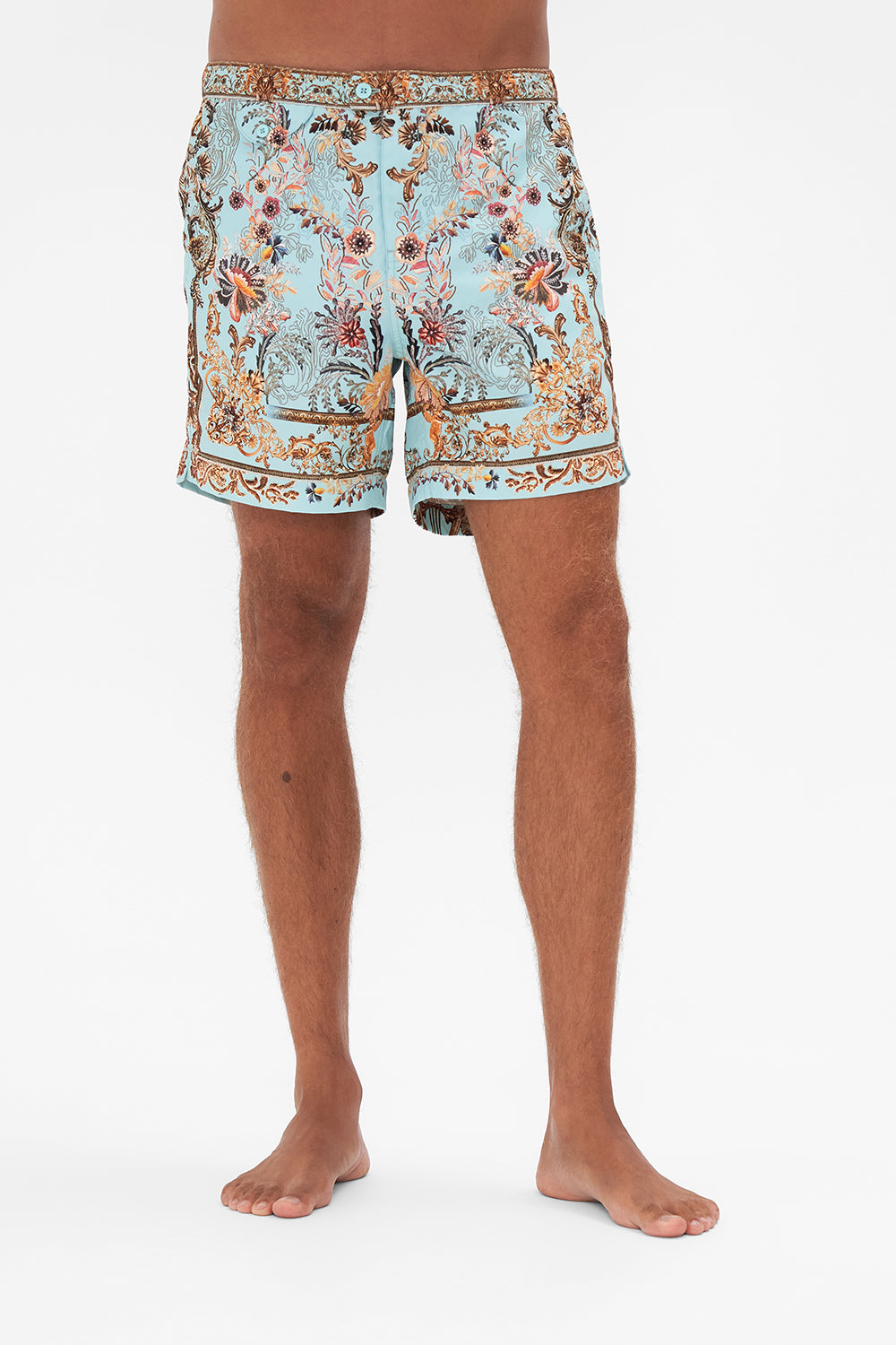 TAILORED SWIM SHORT ADIEU YESTERDAY