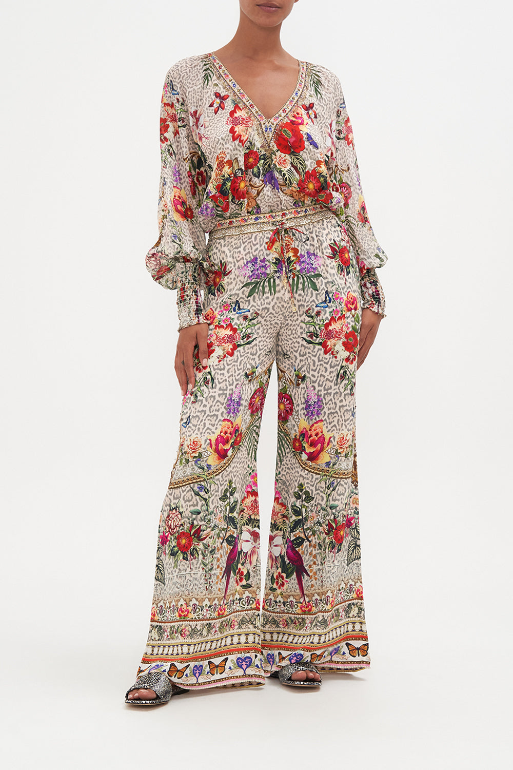 LOUNGE PANT LEOS BOUQUET