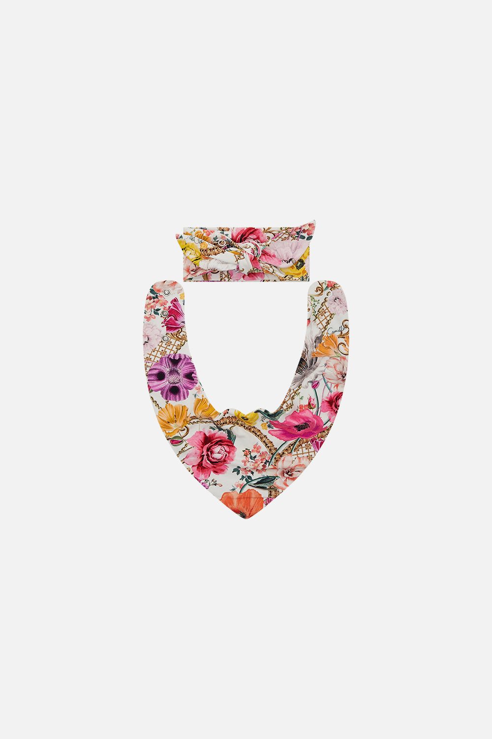 BABIES HEADBAND WITH FASTENER AND BIB SET DESTINY CALLING