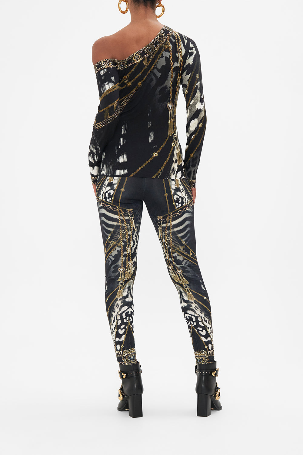 OFF SHOULDER JERSEY TOP UNTAMED ROYALTY