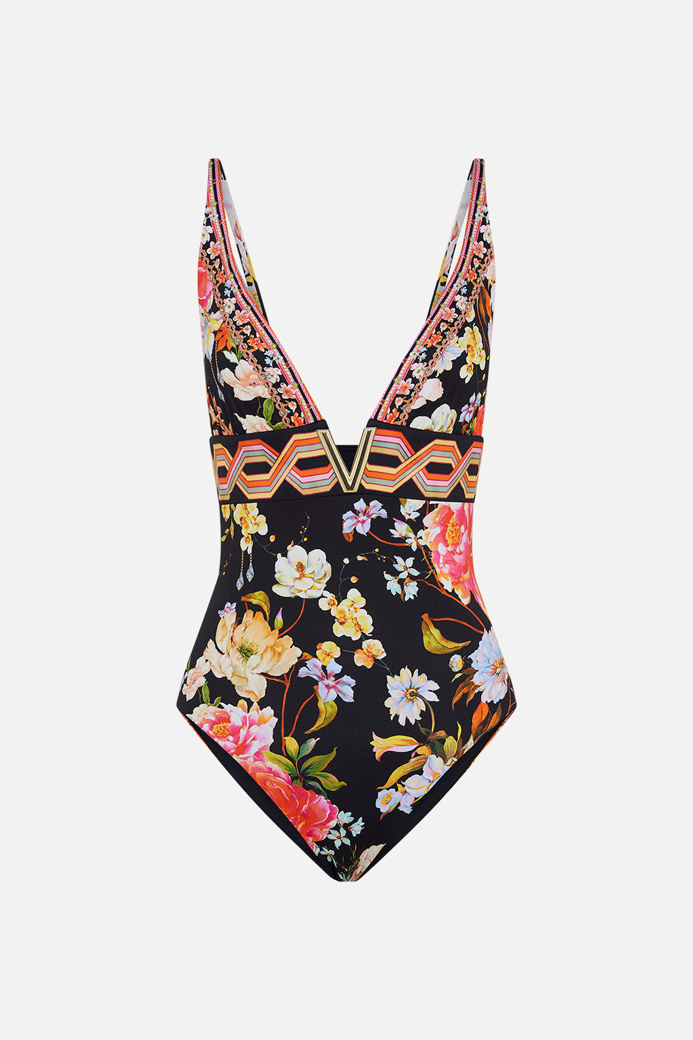 HIGH TRI ONE PIECE WITH FRONT TRIM SECRET HISTORY