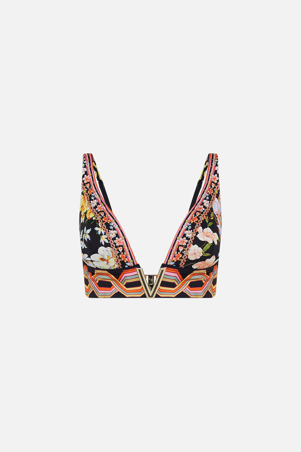 V NECK HARDWARE BRA SECRET HISTORY