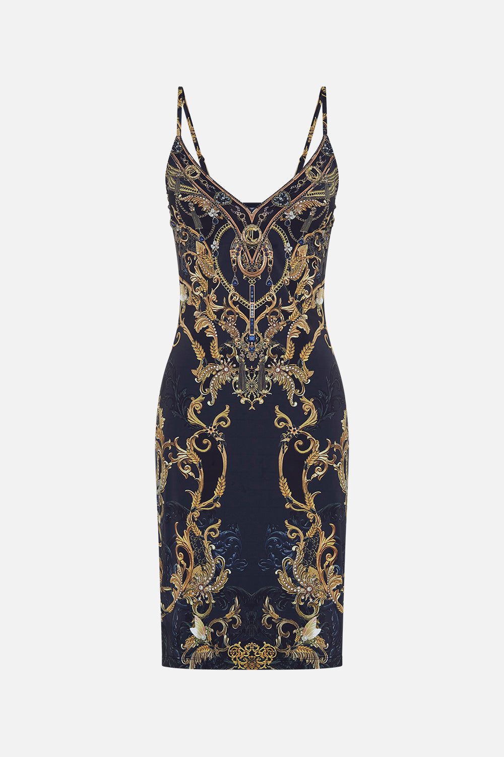 V NECK SLIP MOONLIGHT MELODIES