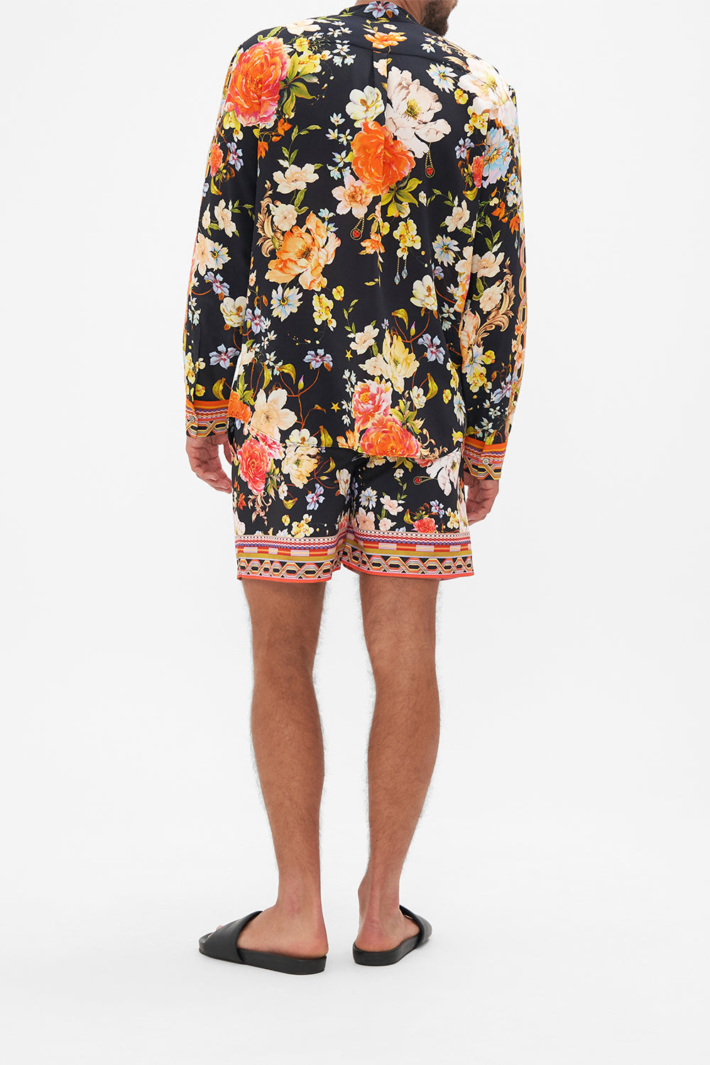 LONG SLEEVE MANDARIN COLLAR SHIRT SECRET HISTORY