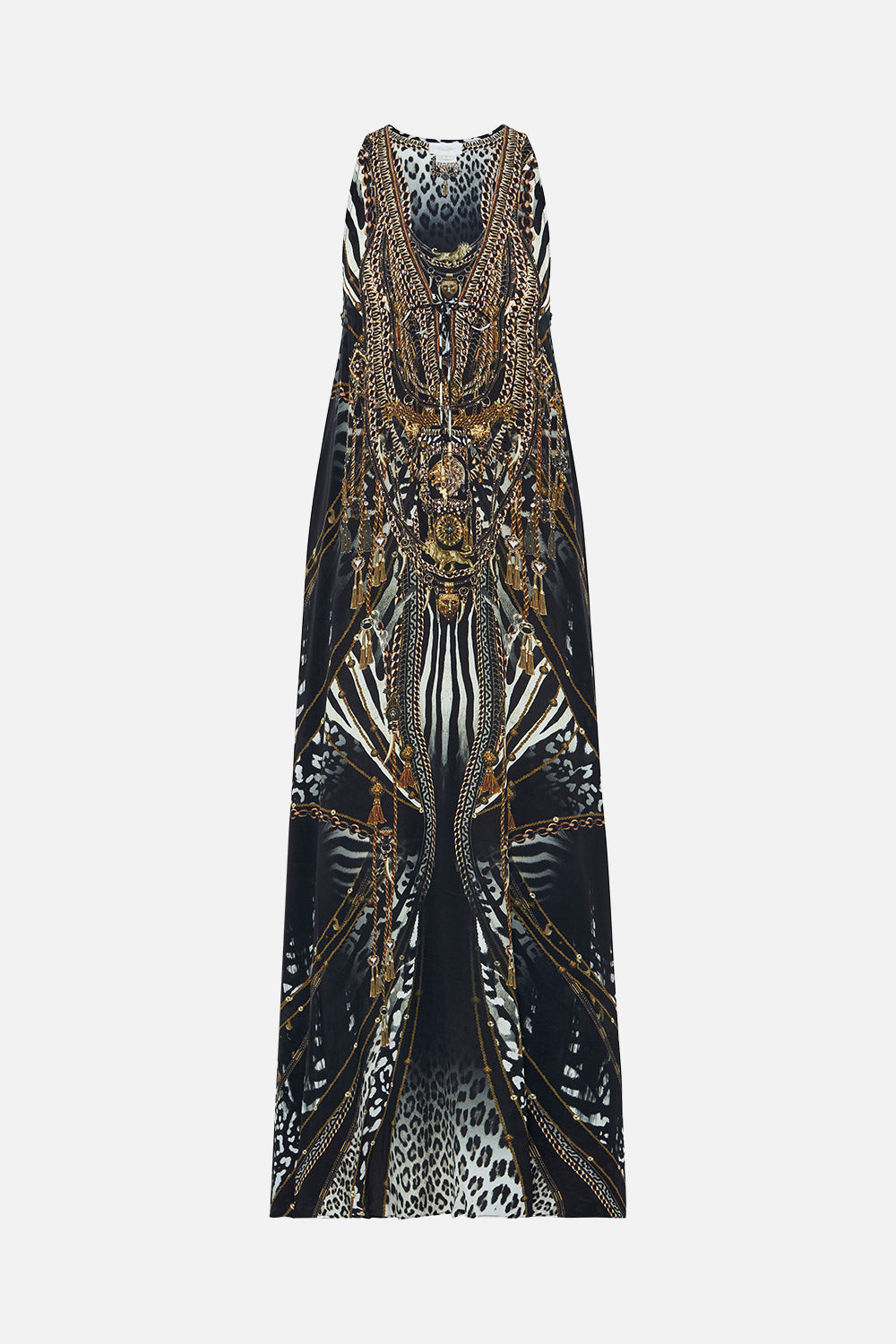 LACE UP RACER BACK DRESS UNTAMED ROYALTY