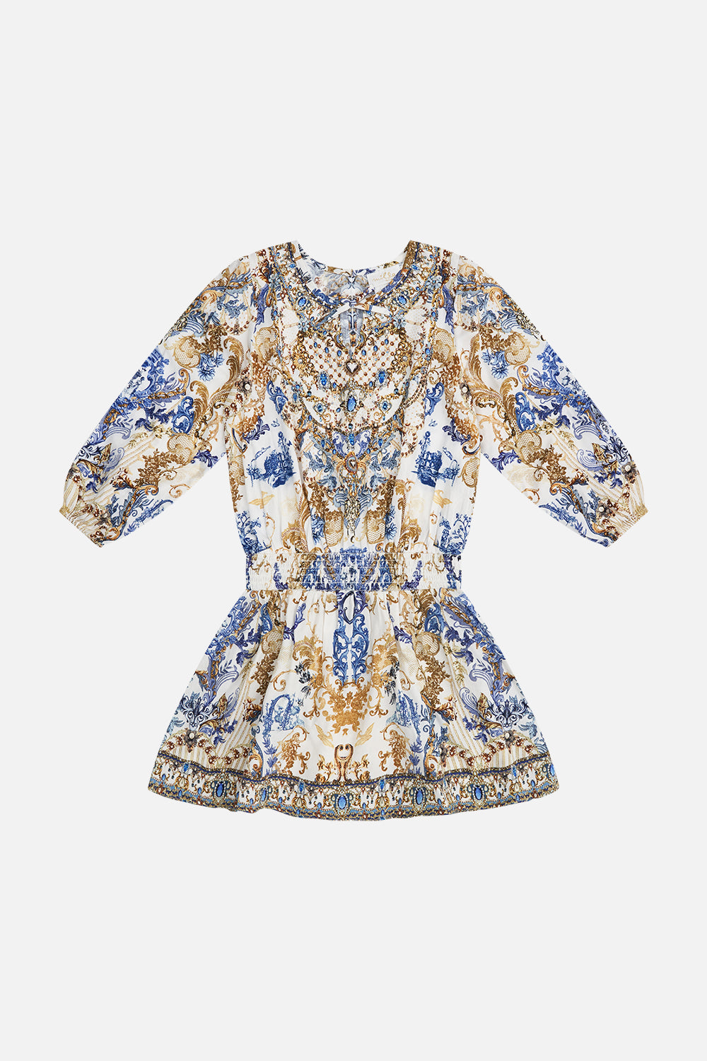 Product view of MILLA By CAMILLA kids printed dress in Soul Searching print