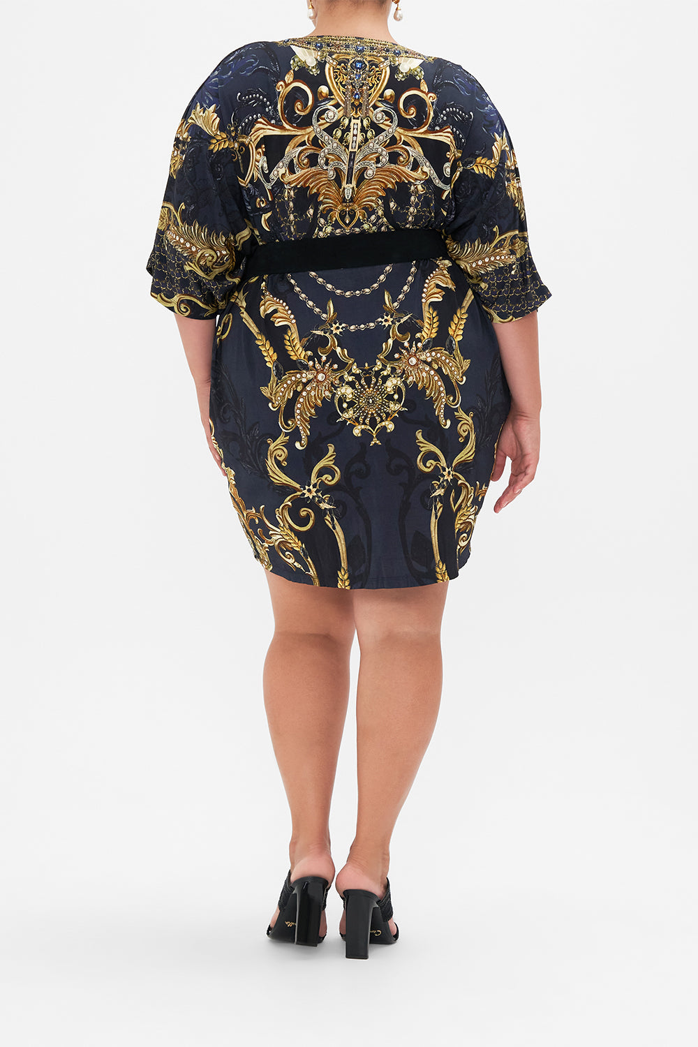 BAT SLEEVE DRESS MOONLIGHT MELODIES