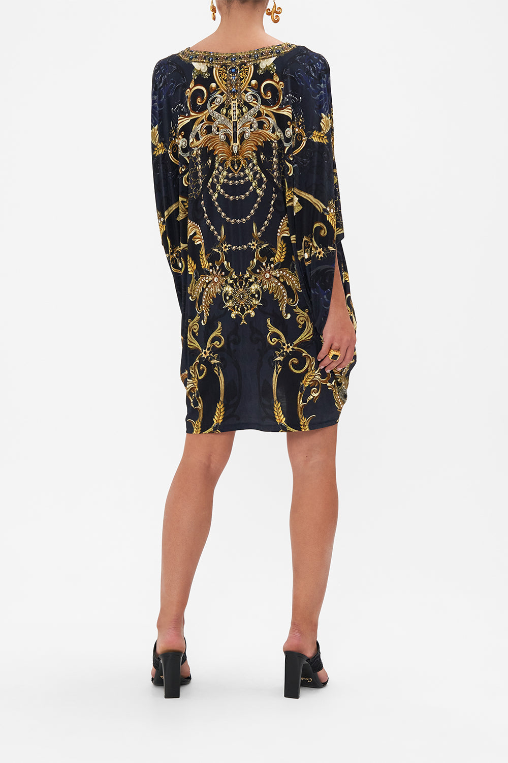 BAT SLEEVE DRESS MOONLIGHT MELODIES