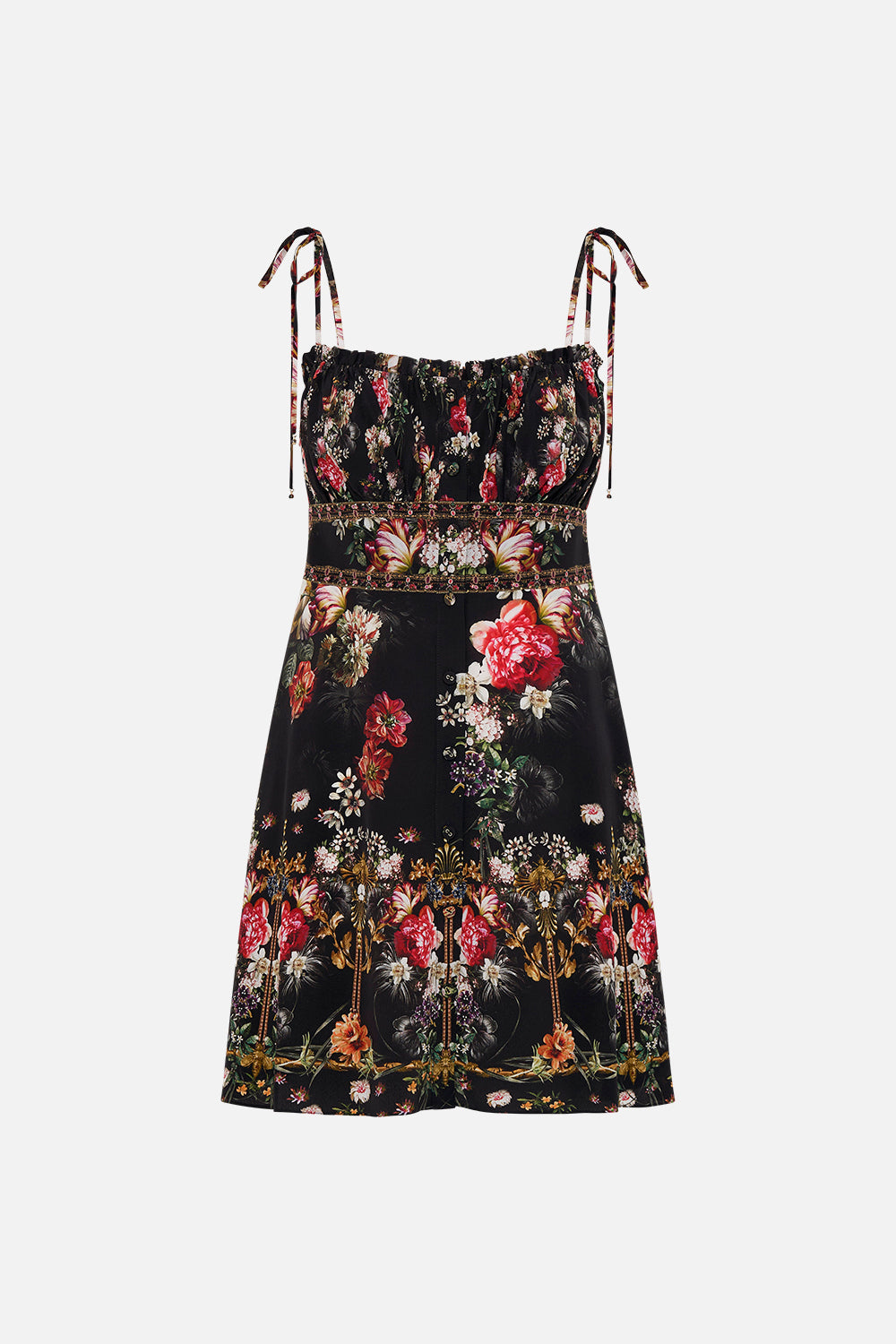 SHORT BUTTON THROUGH DRESS A NIGHT AT THE OPERA