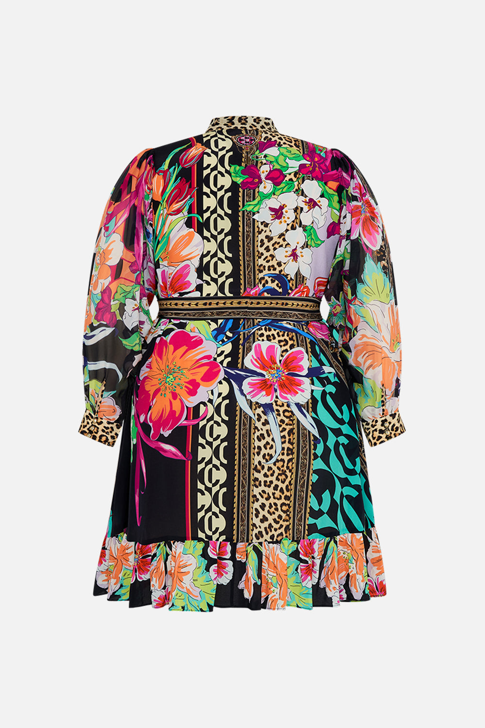 DROP SLEEVE SHIRT DRESS PRINTED PRIMA VERA
