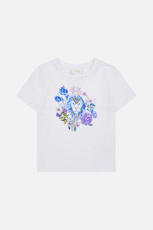Product view of MILLA BY CAMILLA kids t shirt with Tuscan Moondance printed