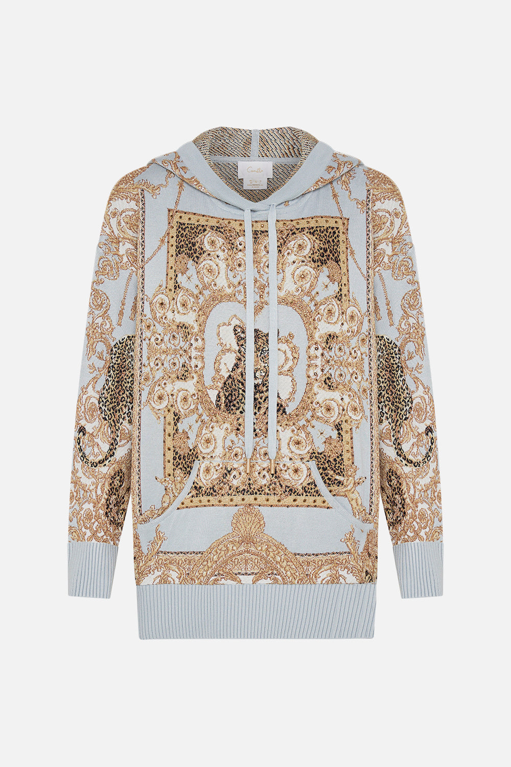 KNIT HOODIE PALAZZO PRIDE