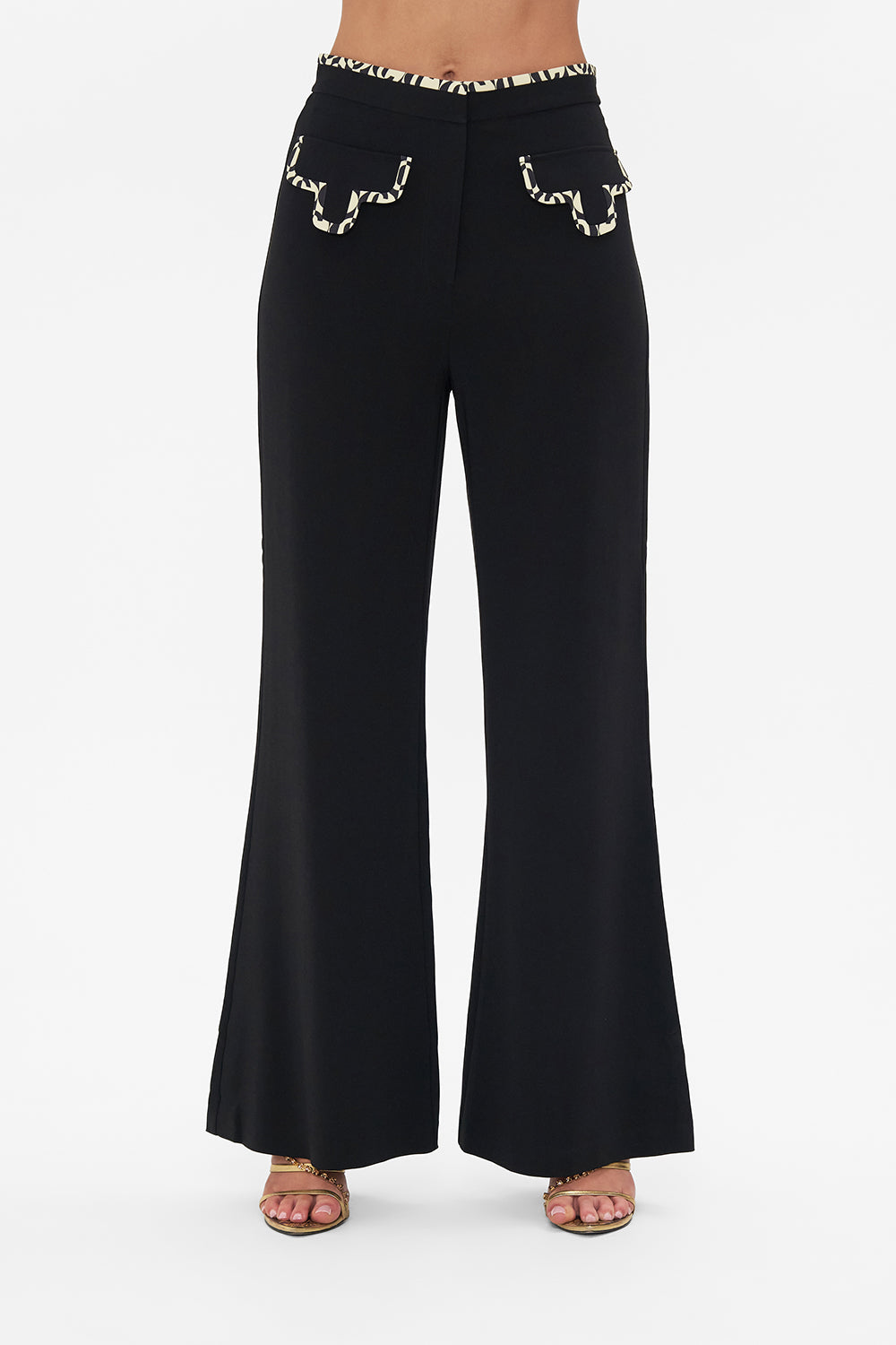 FLARED PANT WITH POCKETS CIAO PALAZZO