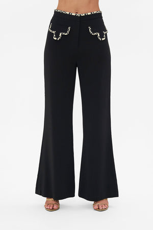 FLARED PANT WITH POCKETS CIAO PALAZZO