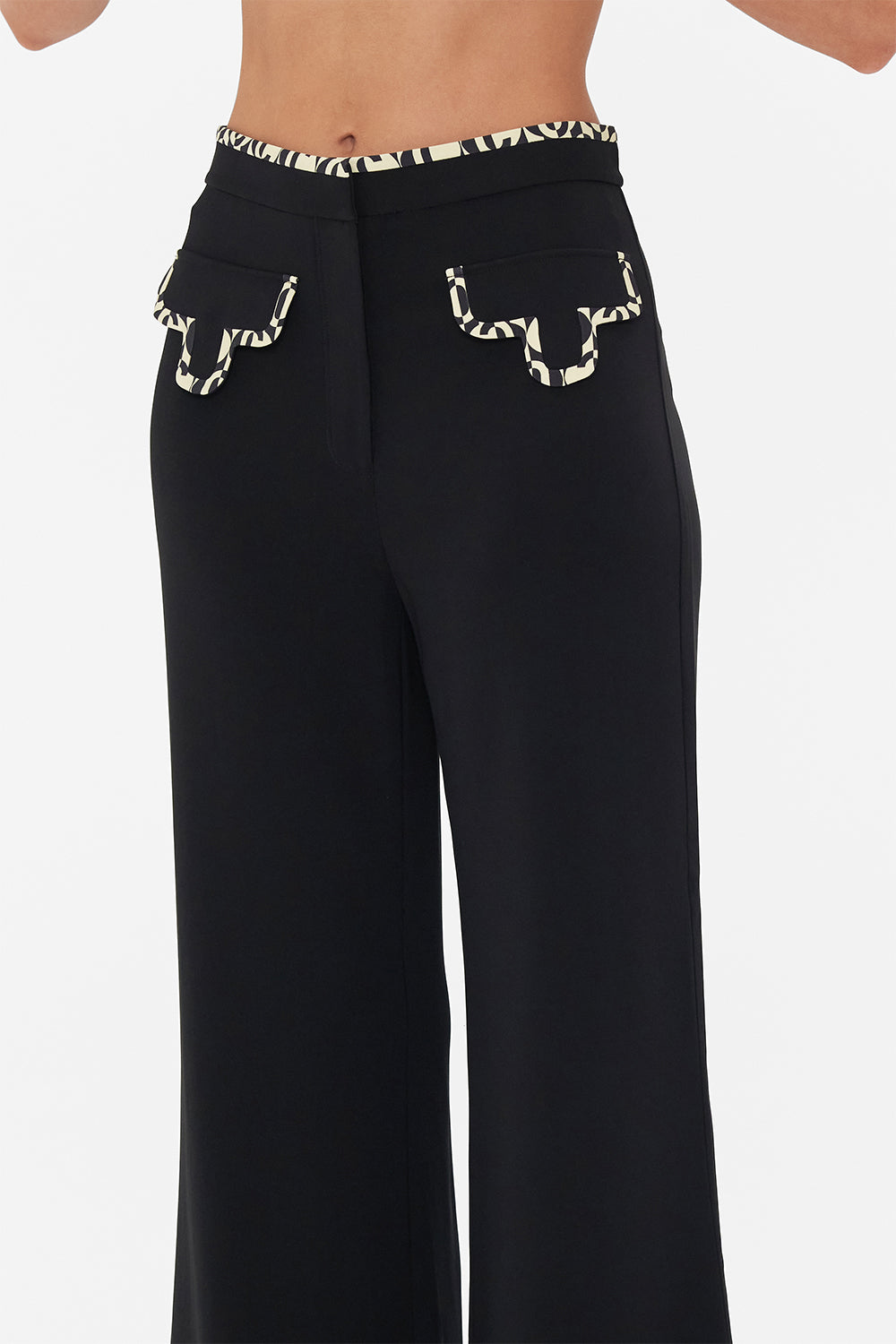 FLARED PANT WITH POCKETS CIAO PALAZZO
