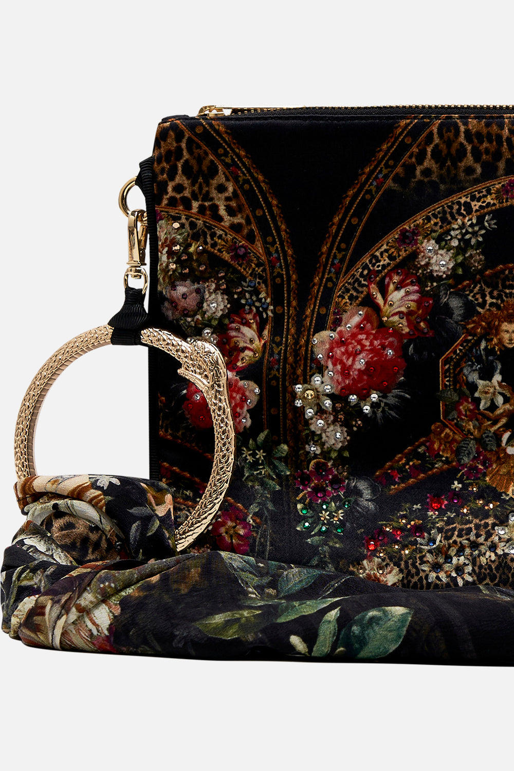 RING SCARF CLUTCH A NIGHT AT THE OPERA