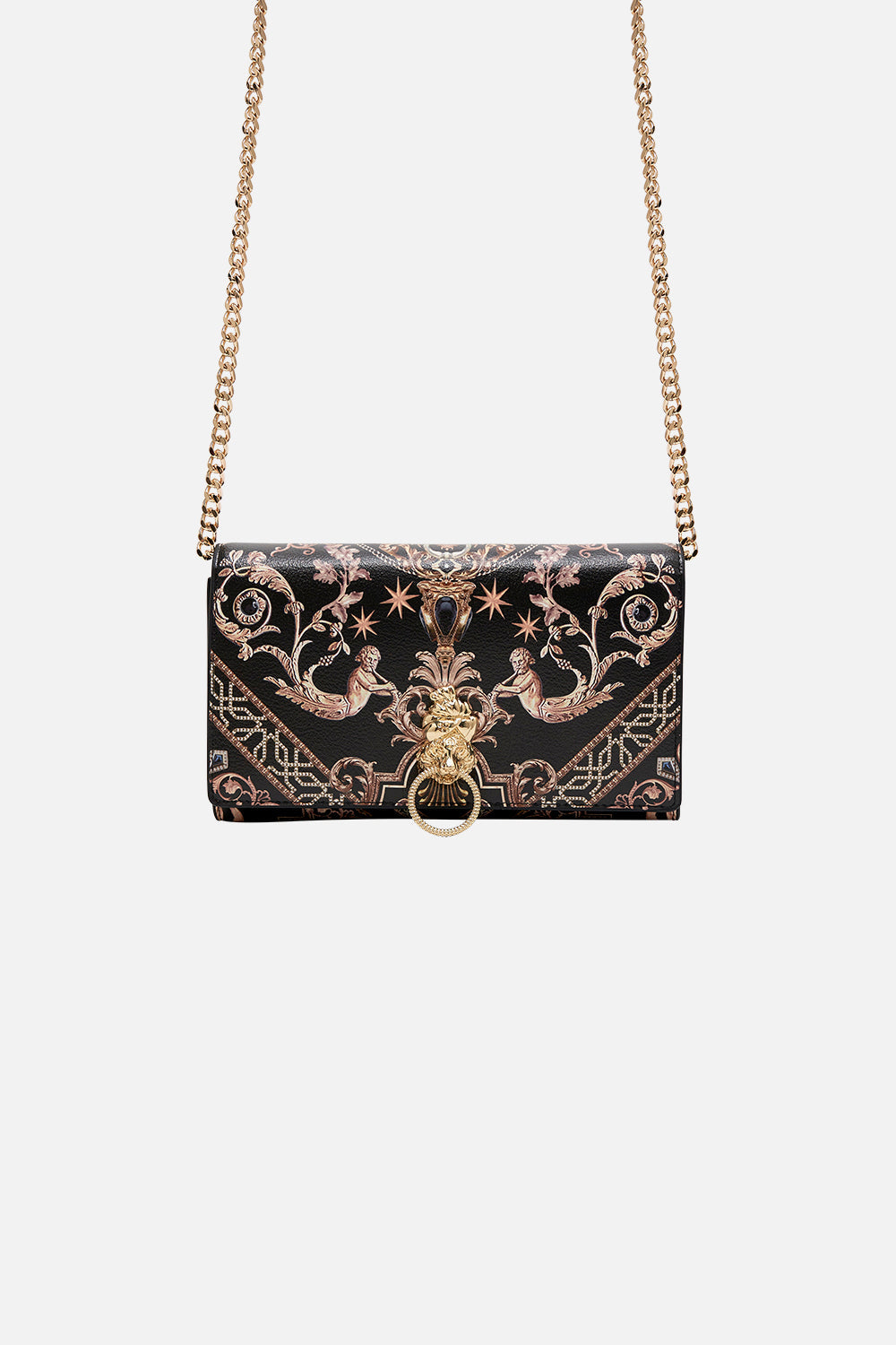 Product view of CAMILLA chain strap crossbody bag in Duomo Dynasty 