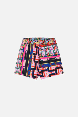 Product view of CAMILLA printed running short in Ciao Bella print