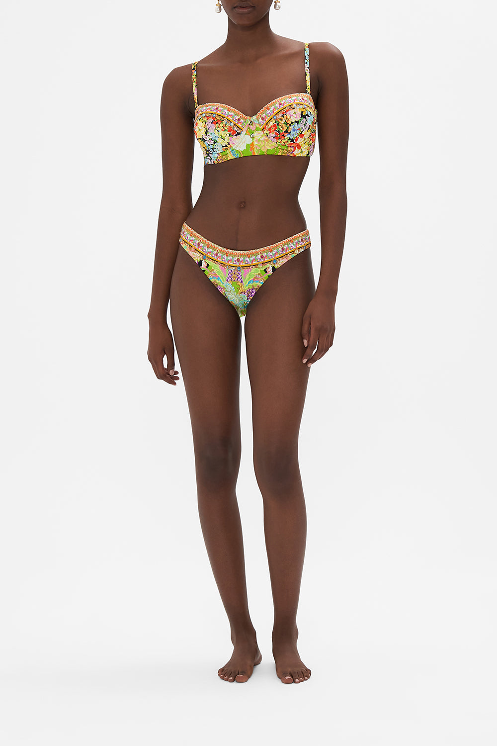 WIDE SIDE HIGH LEG PANT SUNDOWNERS SICILY