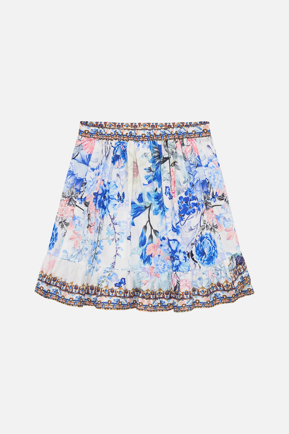 KIDS MINI WRAP FRILL SKIRT 4-10 TUSCAN MOONDANCE
