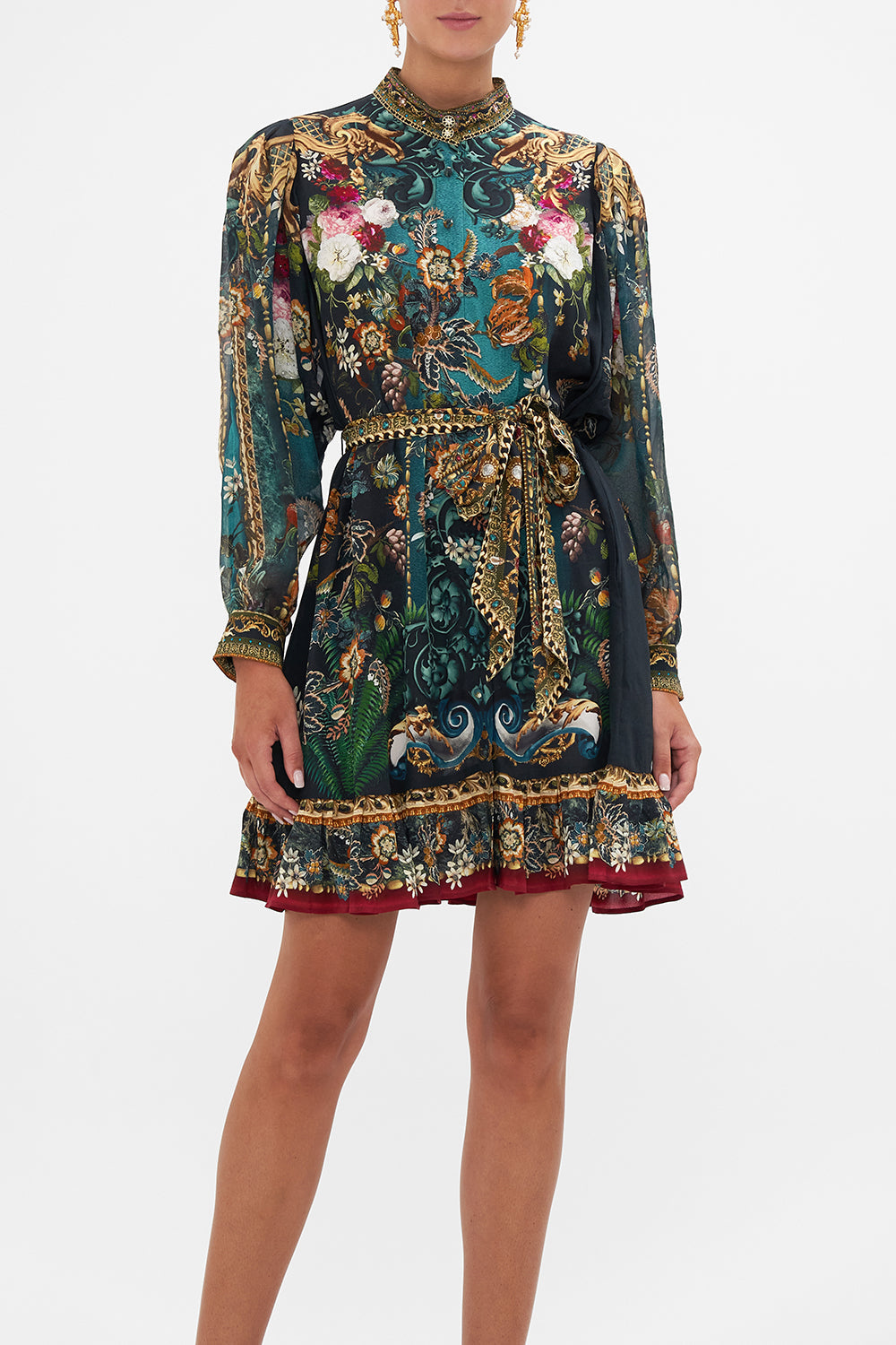 DROP SLEEVE SHIRT DRESS VERDIS WORLD