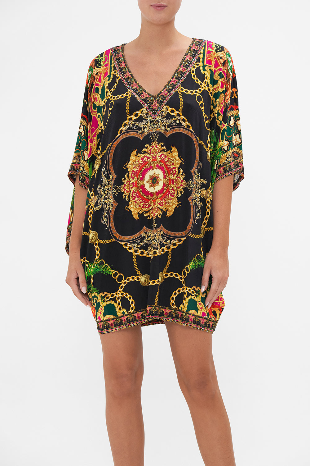 BAT SLEEVE DRESS JEALOUSY AND JEWELS