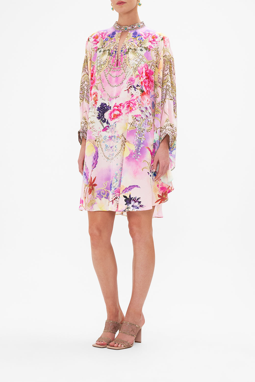 SHORT KAFTAN WITH HIGH NECK SONIC SYMPHONIES