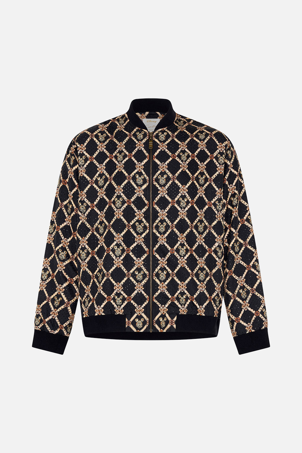 ZIP THROUGH BOMBER JACKET MICKEYS KINGDOM