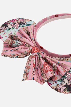 GIRLS HEADBAND WITH MINNIE MOUSE EARS MICKEY TAKES A TRIP