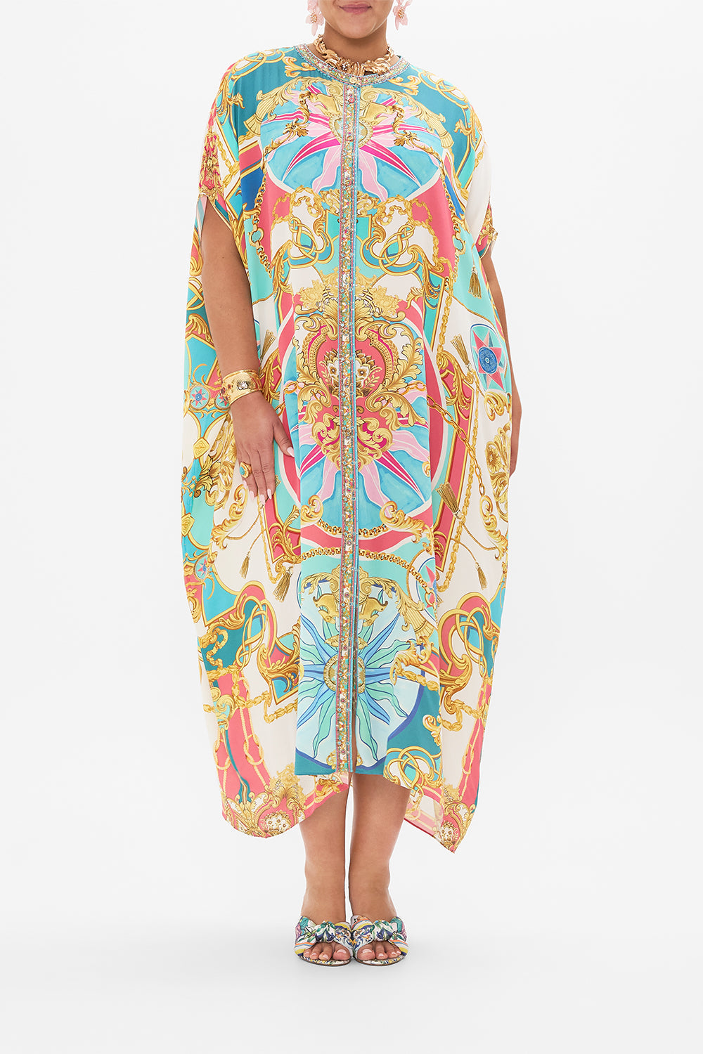 BUTTON THROUGH BATWING KAFTAN SAIL AWAY WITH ME