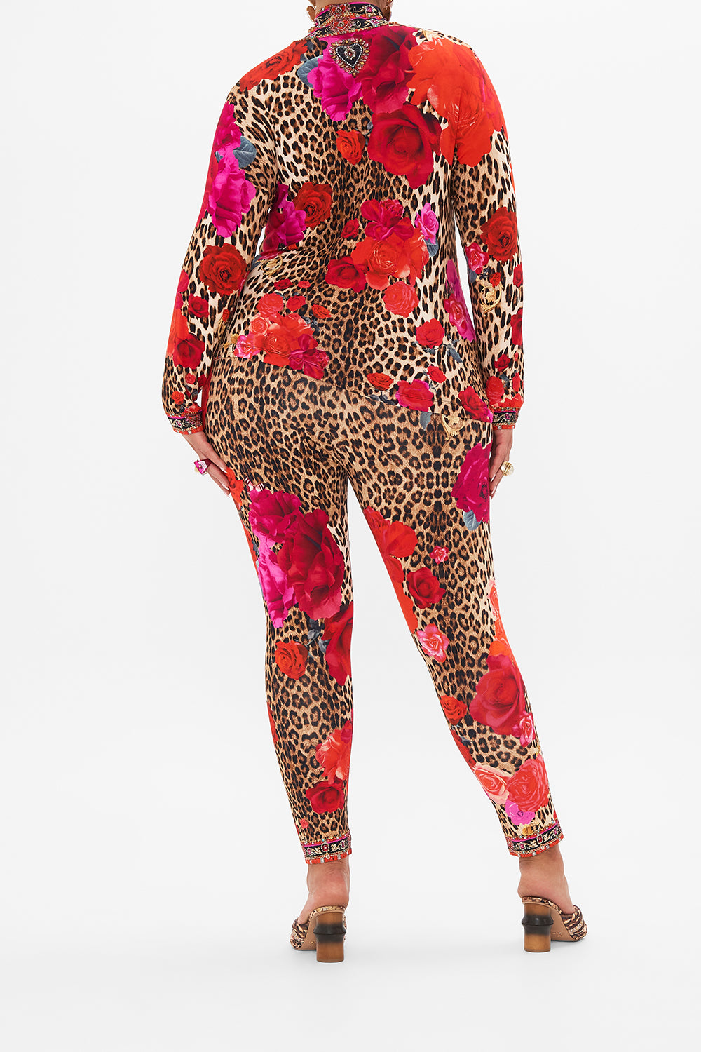 JERSEY TURTLENECK HEART LIKE A WILDFLOWER