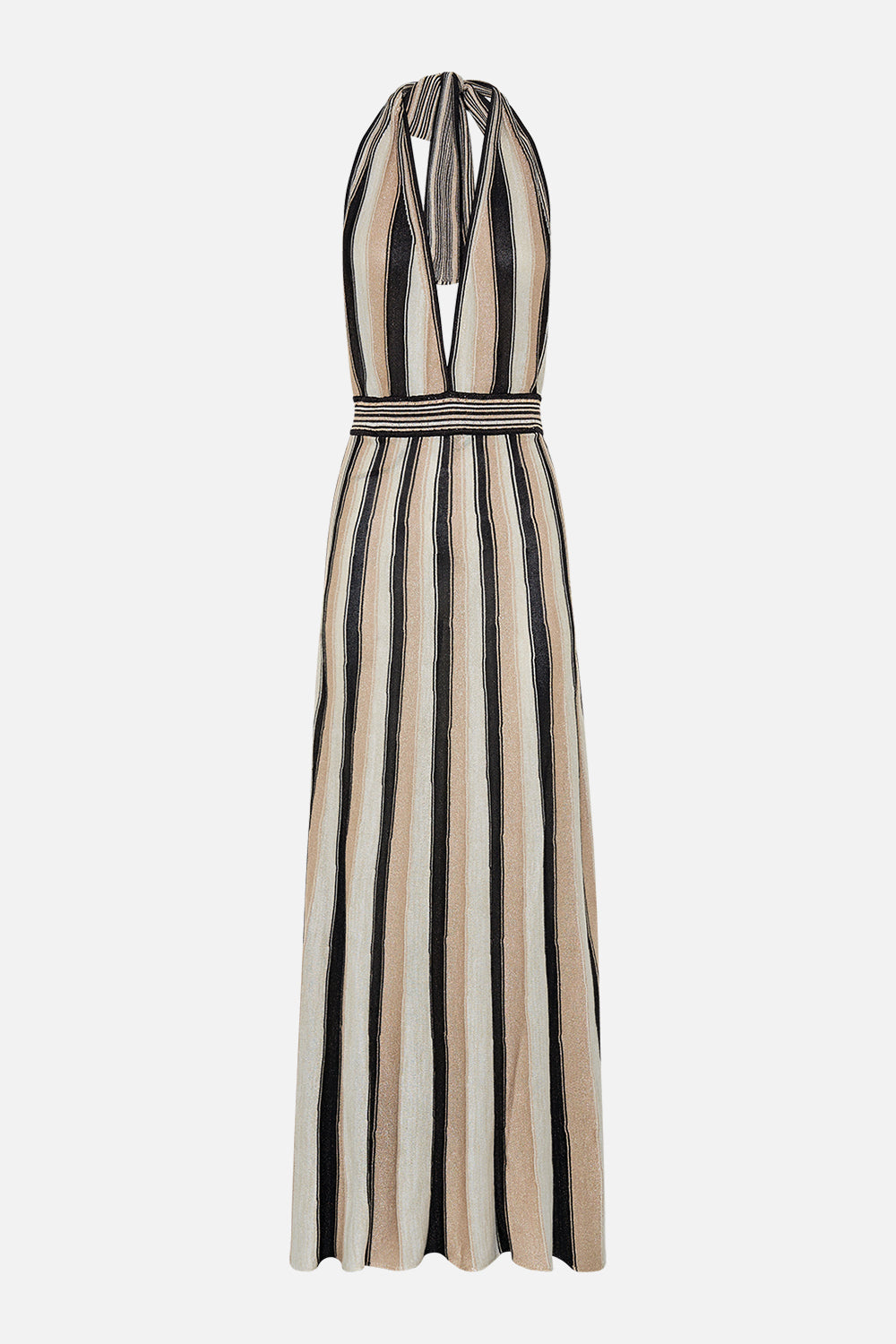 Product view of CAMILLA designer knit dress in Soul Of A Star Gazer print