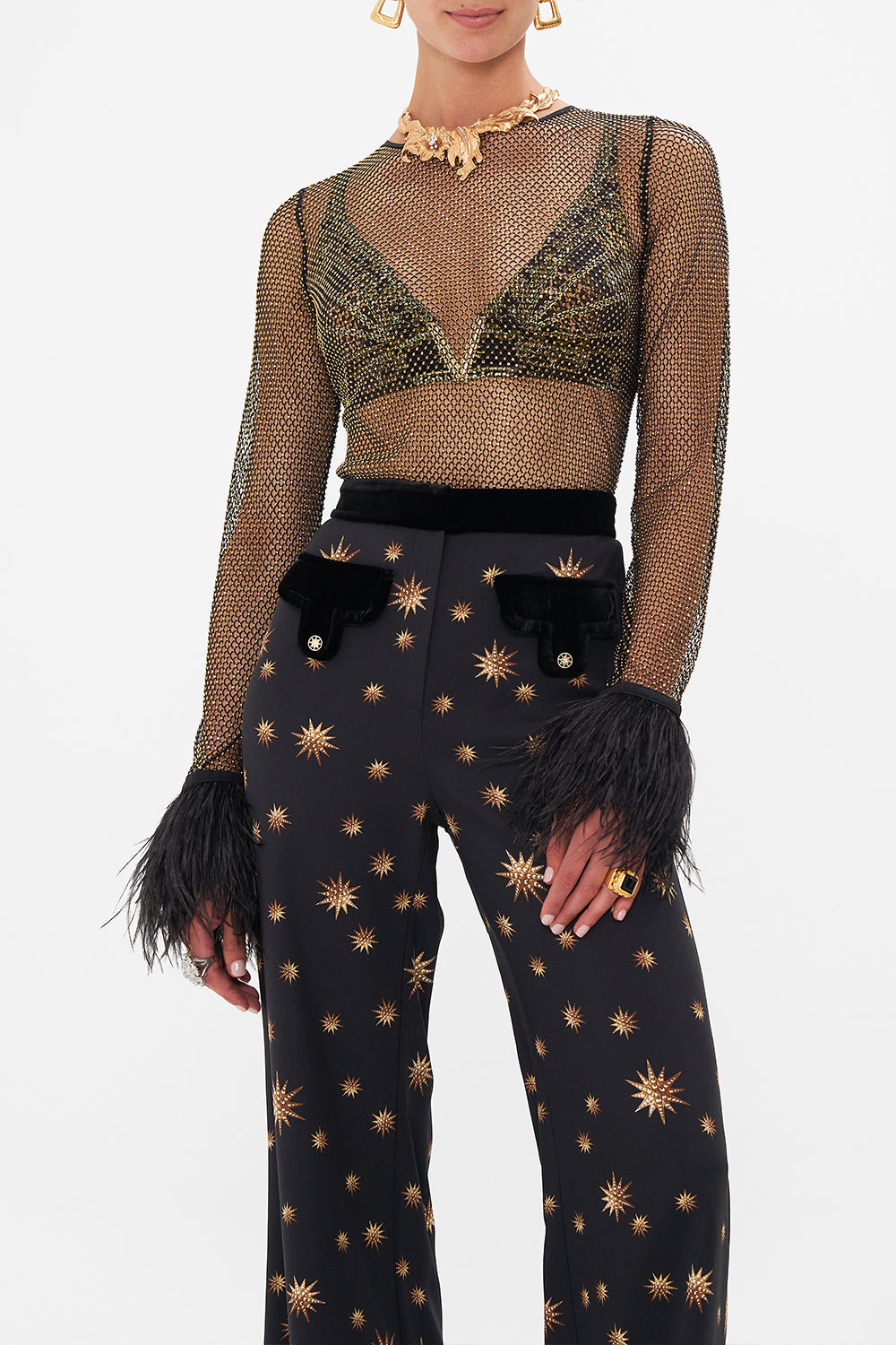 The CAMILLA MAXI WRAP SKIRT RESERVATION FOR LOVE in our  print.