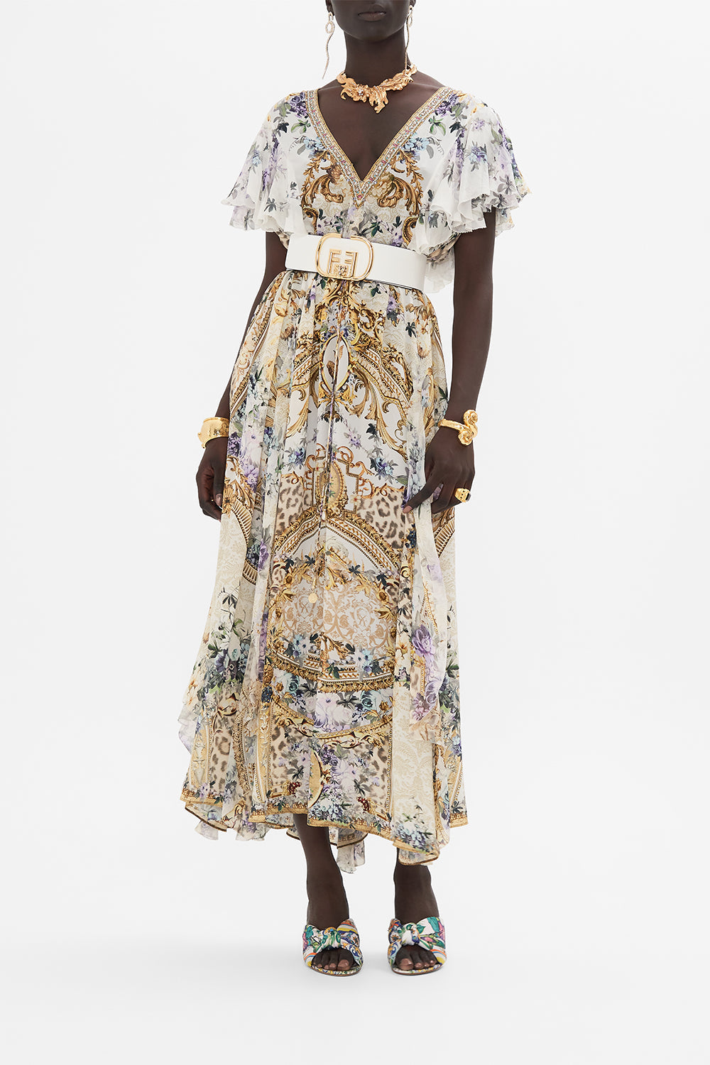 ALL OVER RUFFLE DRESS PALAZZO PLAY DATE